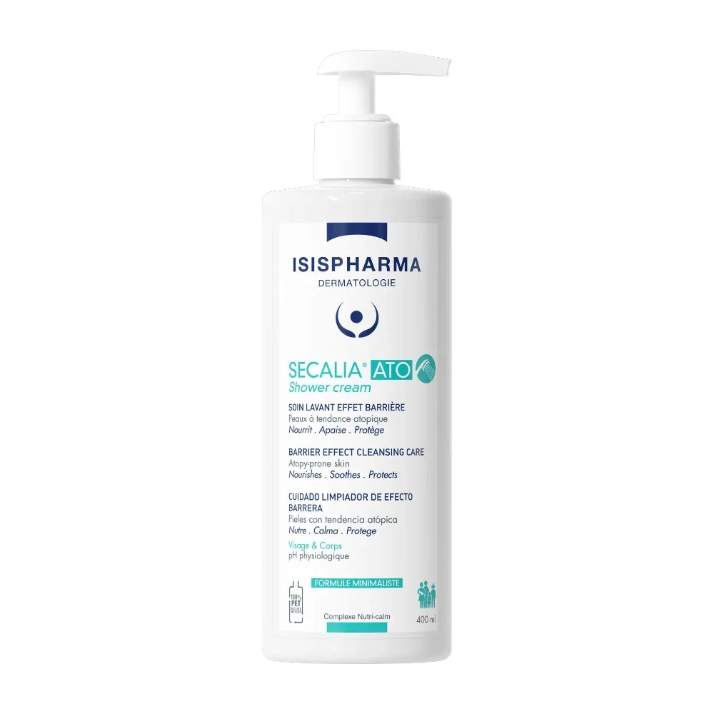 Крем-гель для душа Isispharma Secalia Аto Shower Cream очищающий для сухой кожи 400мл №1