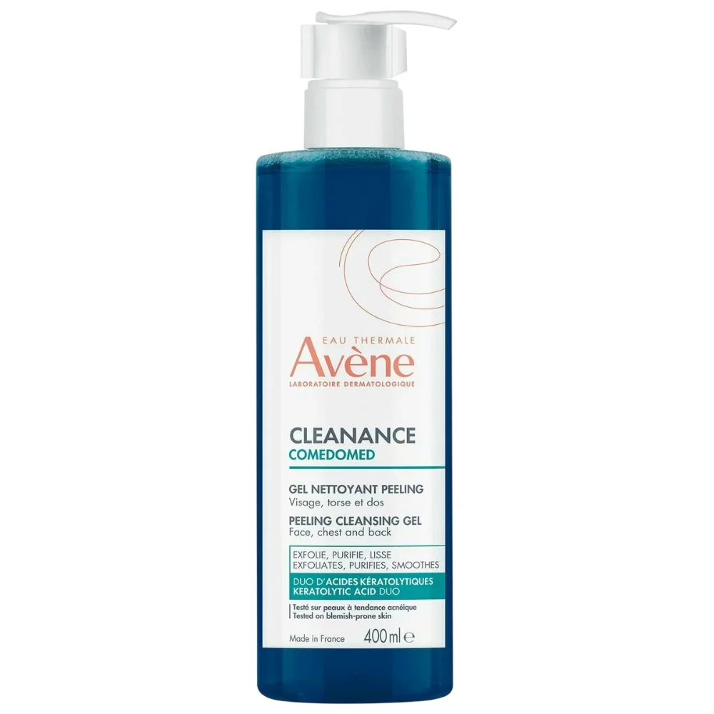 Гель-пилинг AVENE Cleanance Comedomed очищающий обновляющий для проблемной кожи, склонной к акне 400мл №1