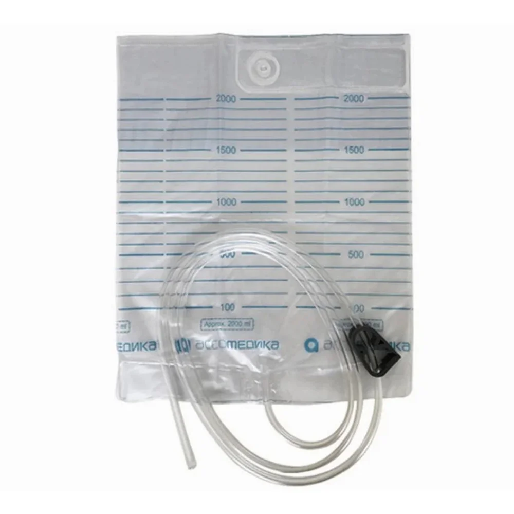 Кружка Эсмарха медицинская однократного применения с наконечником 2л №1