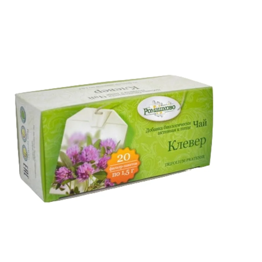 Клевер "Ромашково" БАД чай 1,5г фильтр-пакет №20
