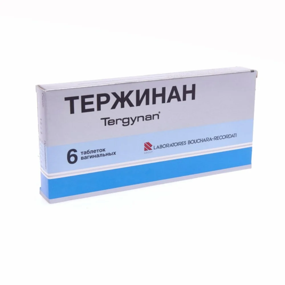 Тержинан таблетки вагин. упаковка №6