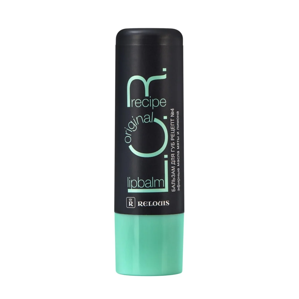 Бальзам для губ L.O.R. Lipbalm Original Recipe Рецепт №4 Relouis 4,3г №1