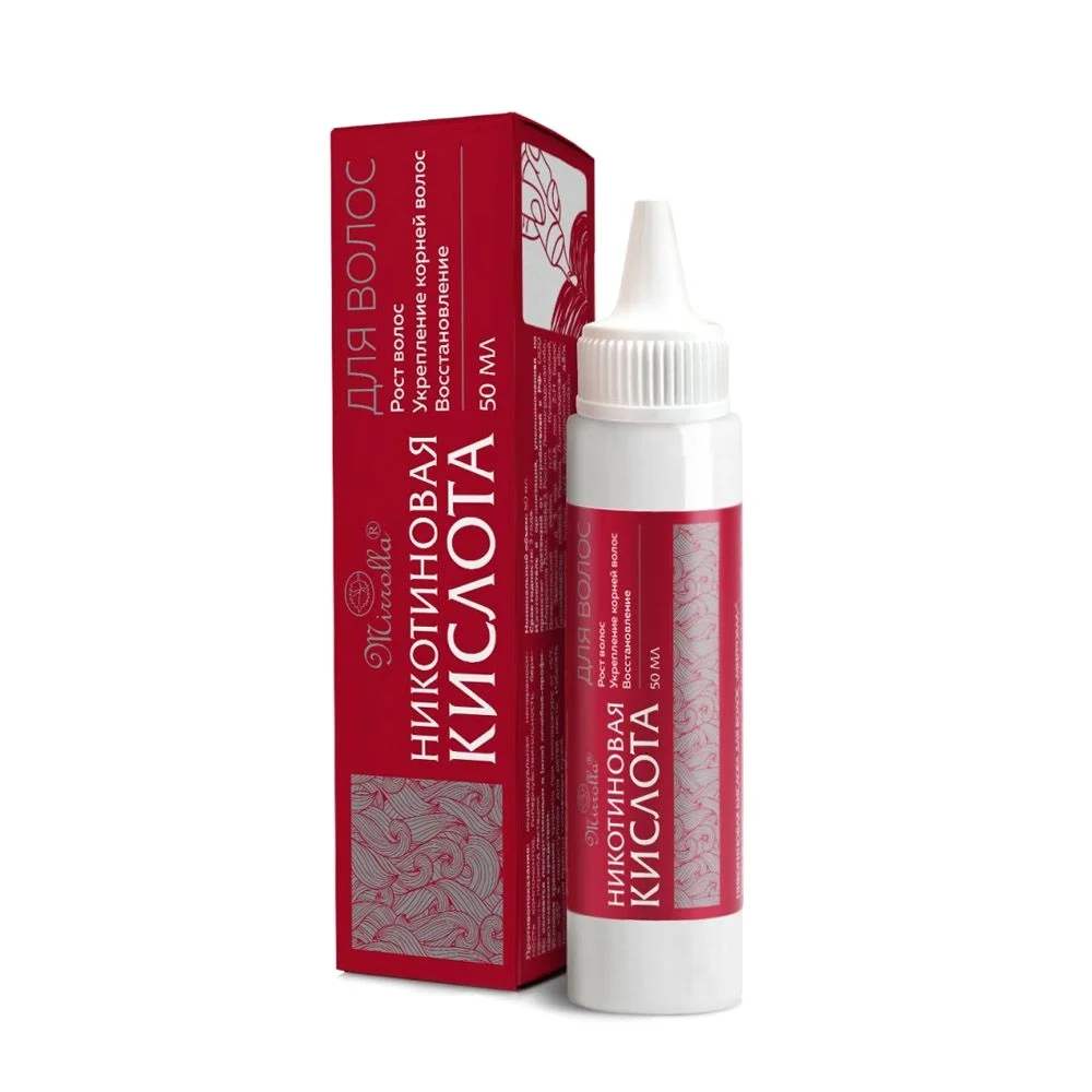 Никотиновая кислота для волос "Мирролла" 65мл №1