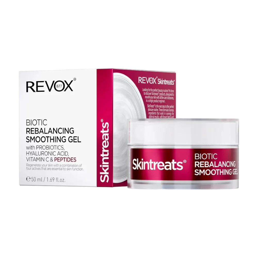 Крем-гель для лица Revox B77 Skintreats Biotic с пробиотиками ребалансирующий выравнивающий 50мл №1