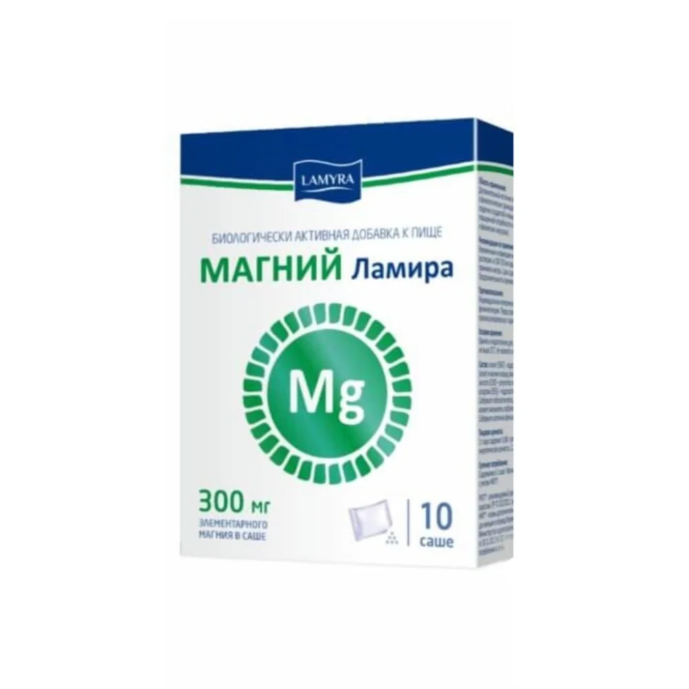Магний Ламира БАД пор-к 6,5г пакет(саше) №10