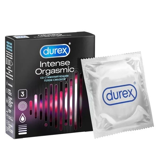 Презервативы Durex Intense Orgasmic №3