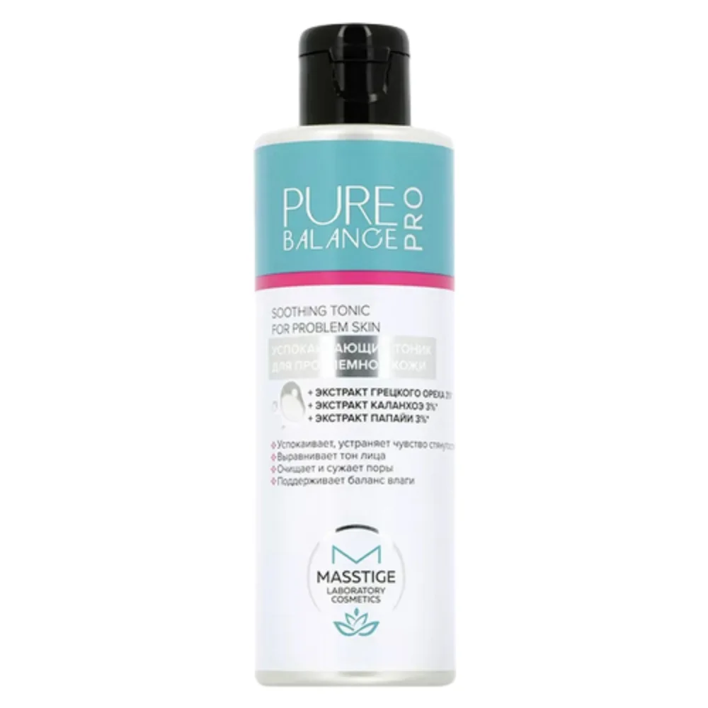 Тоник Masstige Pure Balance Pro успокаивающий для пробл. кожи 200мл №1