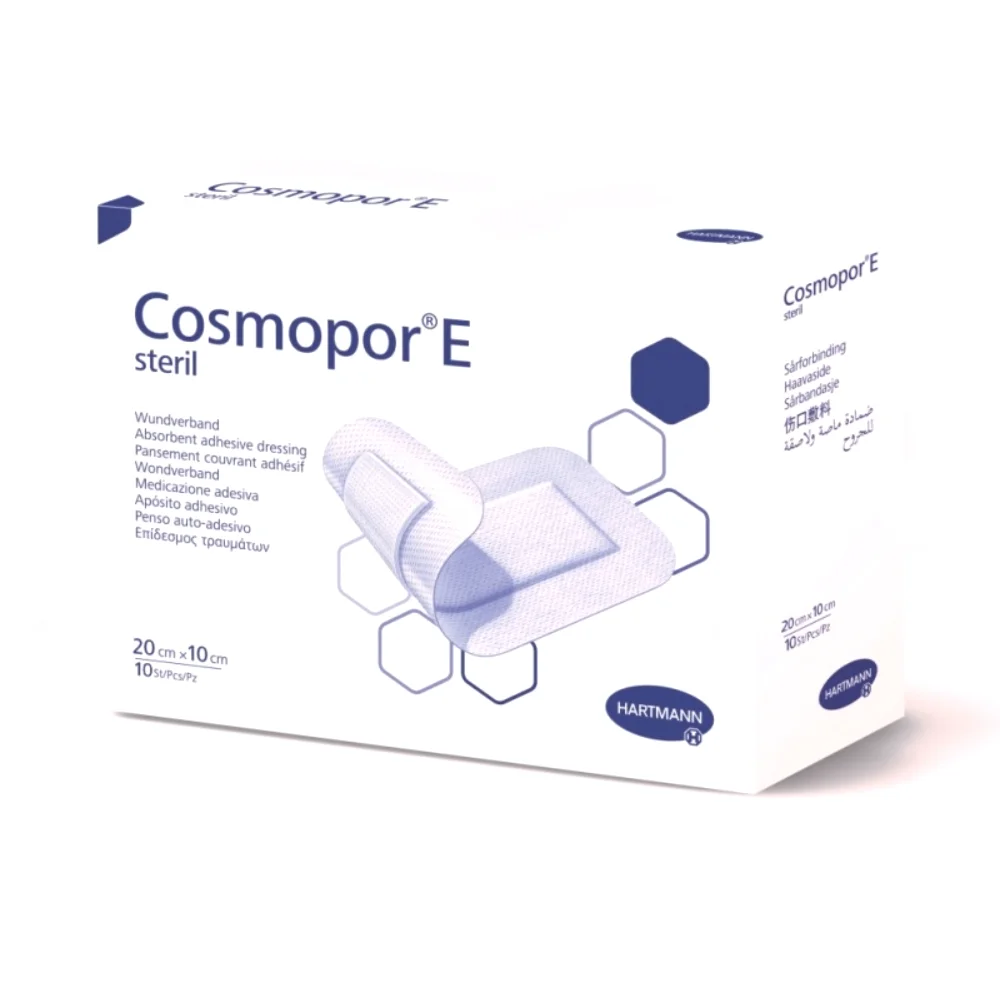 Повязка пластырного типа Cosmopor E Steril впитывающая 20см 10см №1