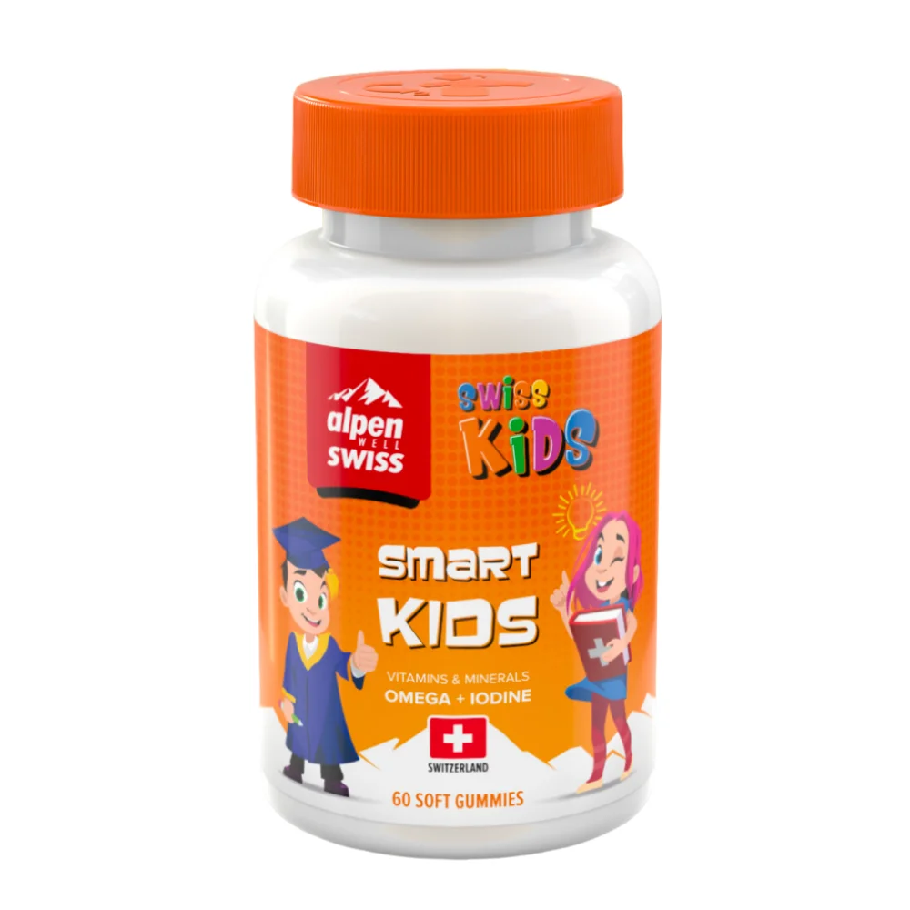 Смарт Кидс "Alpen Well" БАД пастилки жеват. 2г №60