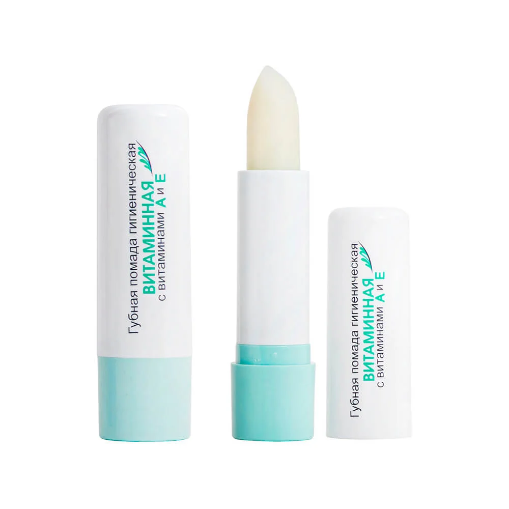 Помада гигиеническая "4 сезона" витаминная с витаминами А и Е №1