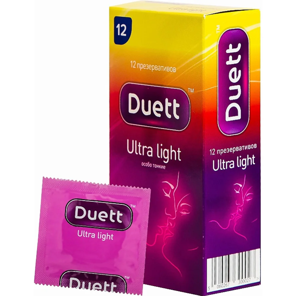 Презервативы Duett Ultra Light №12