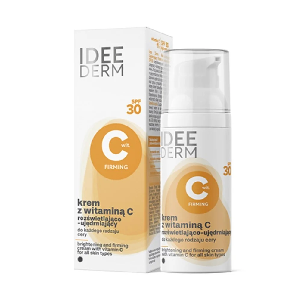 Крем для лица Idee Derm осветляющий и укрепляющий с витамином С SPF 30 50мл №1
