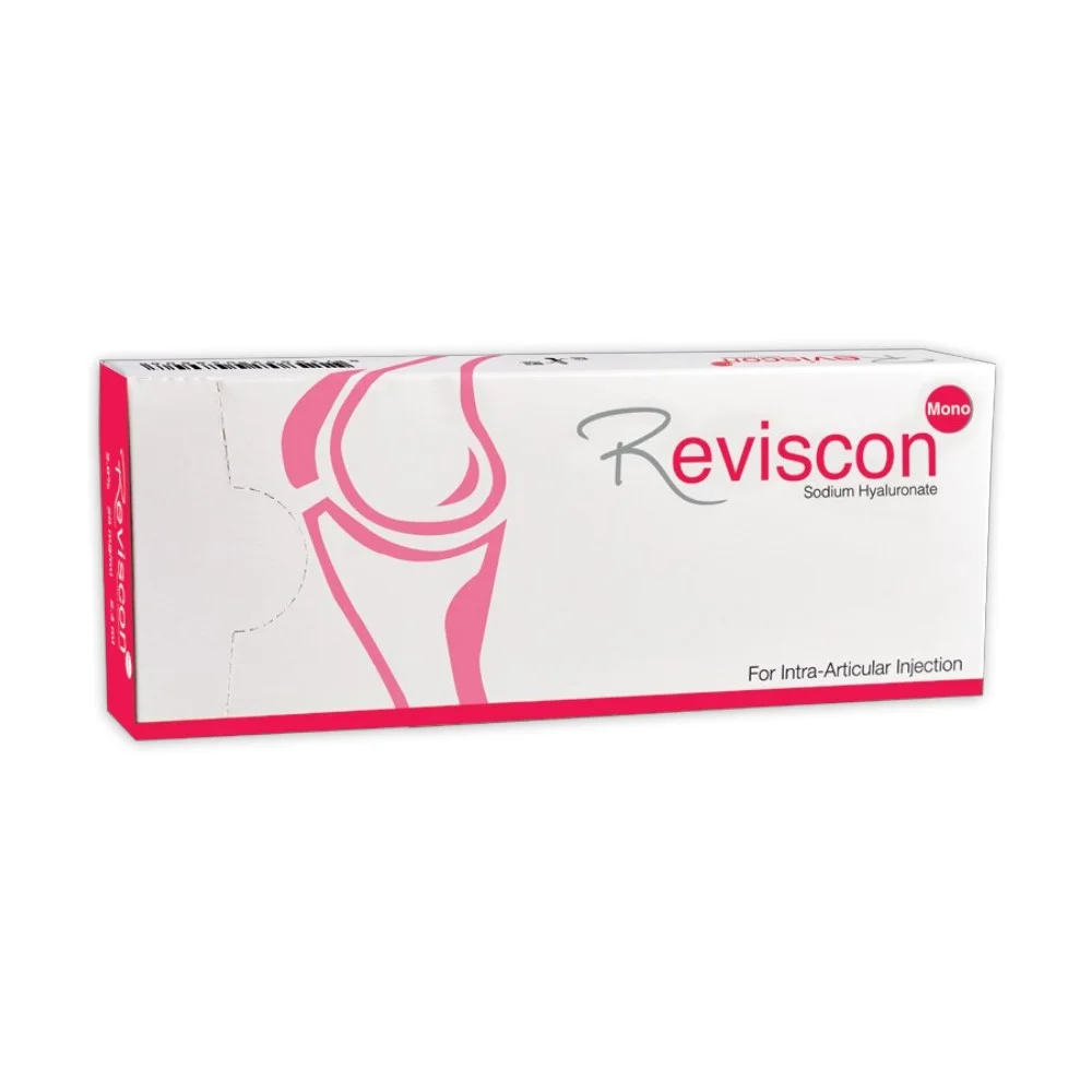 Reviscon Mono эндопротез синовиальной жидкости (натрия гиалуронат для внутрисуставных инъекций) 48мг 2,4мл шприц №1