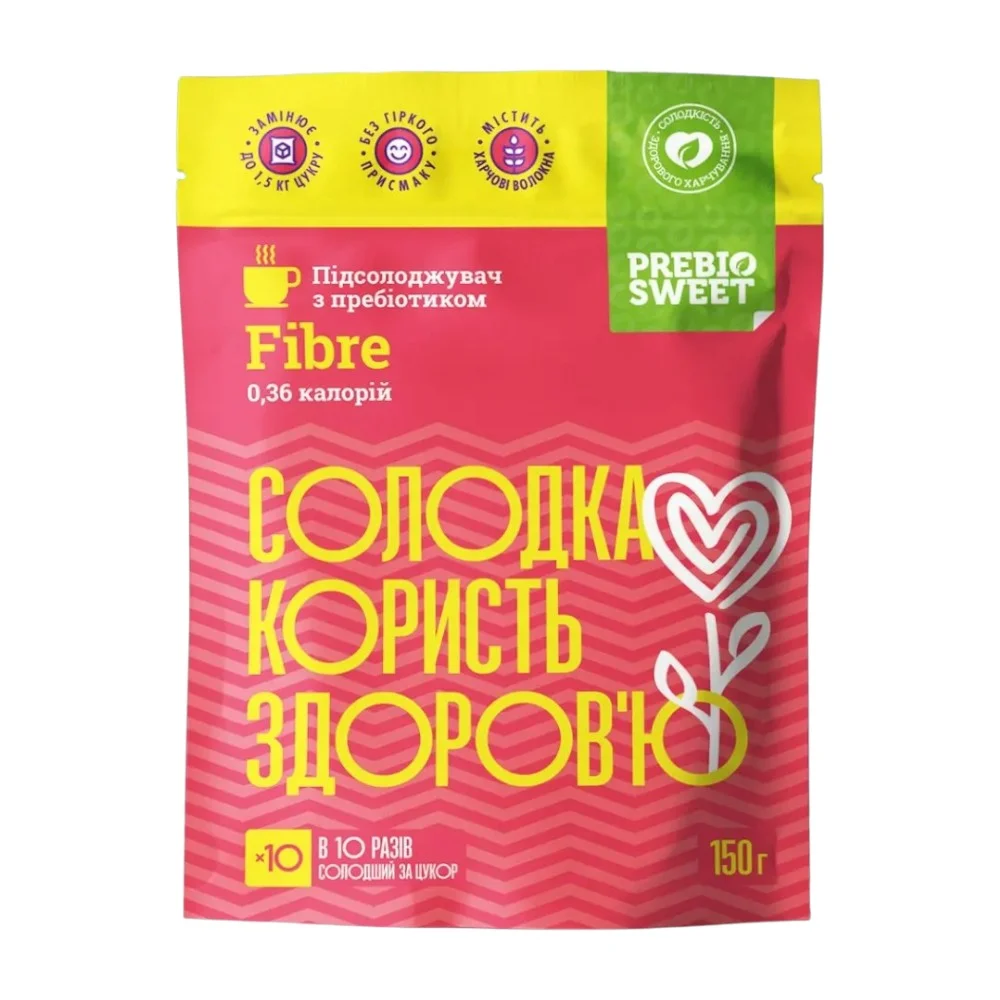 Пребиосвит Файбер столовый подсластитель 150г №1
