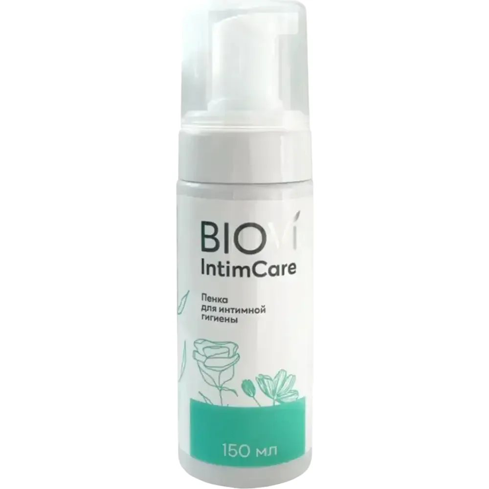 Пенка для интимной гигиены Biovi IntimCare 150мл №1