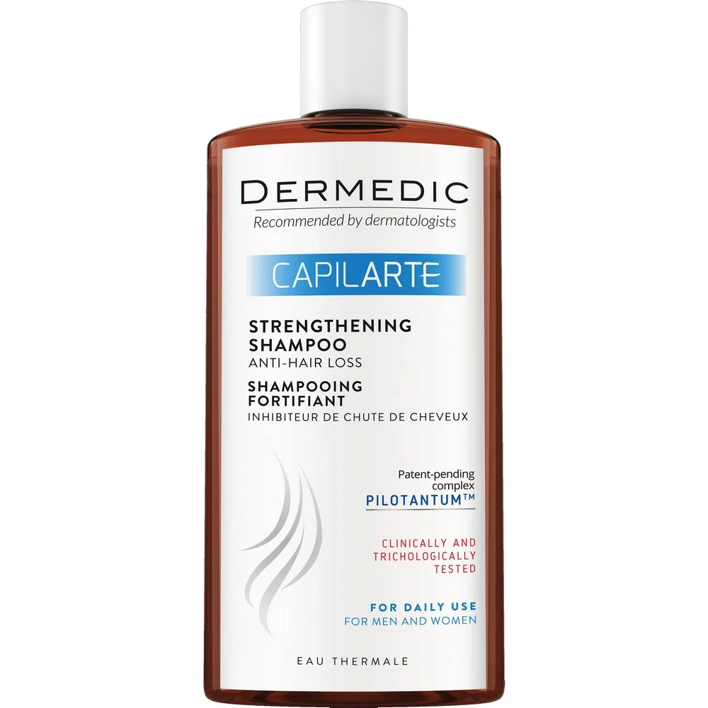 Шампунь Dermedic Capilarte укрепляющий, приостанавливающий выпадение волос 300мл №1
