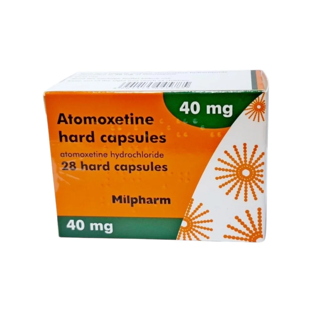 Атомоксетин капсулы 40мг упаковка №28
