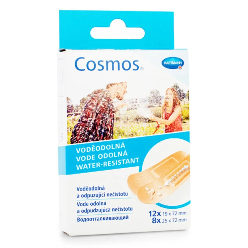 Пластырь Cosmos Water-resistant (водоотталкивающий) 2-х видов набор №20