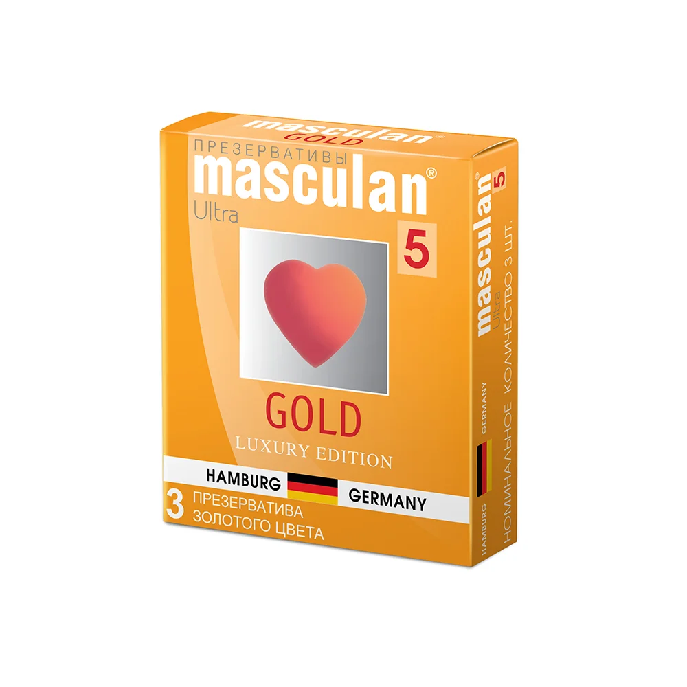 Презервативы Masculan Gold №3