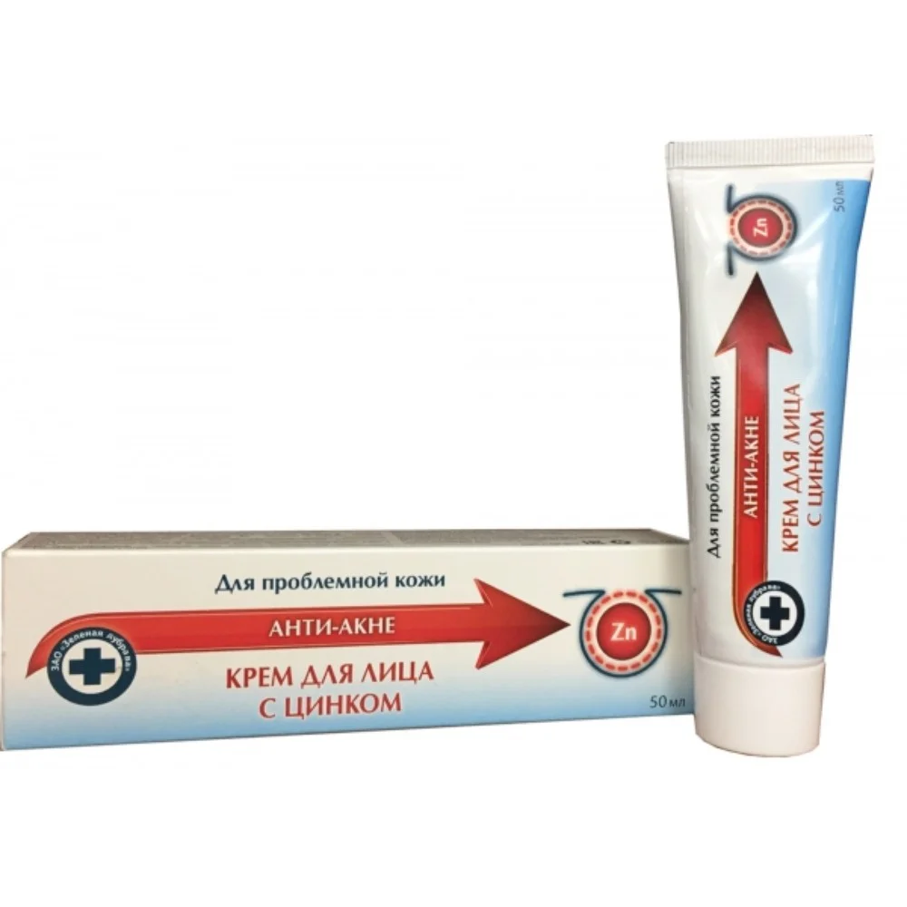 Крем для лица с цинком Чистая кожа "pharmlevel" 50мл №1