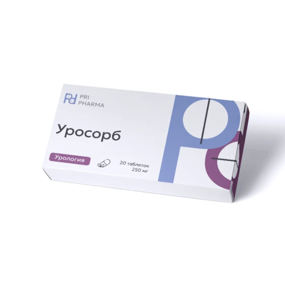 УроСорб БАД таблетки 200мг упаковка №60