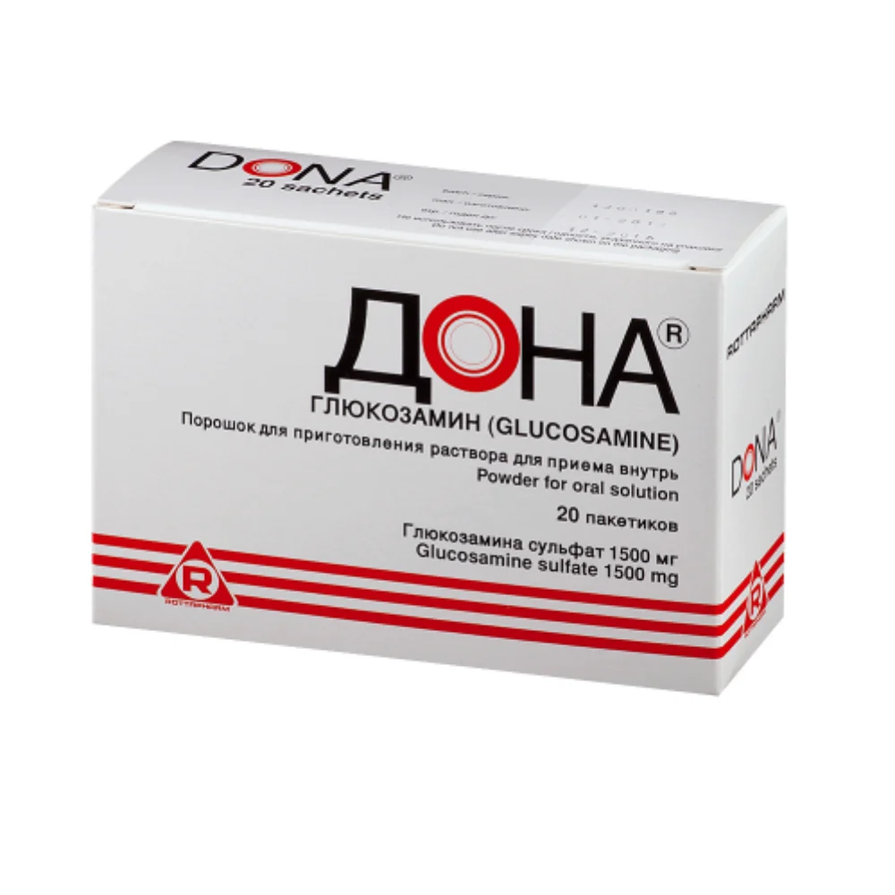 Дона пор-к для приг. р-ра для приема внутрь 1 500мг пакет(саше) №20