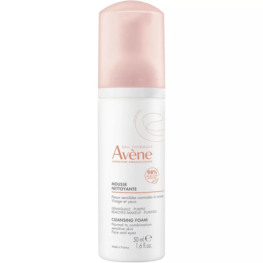 Пенка AVENE для снятия макияжа очищающая 50мл №1