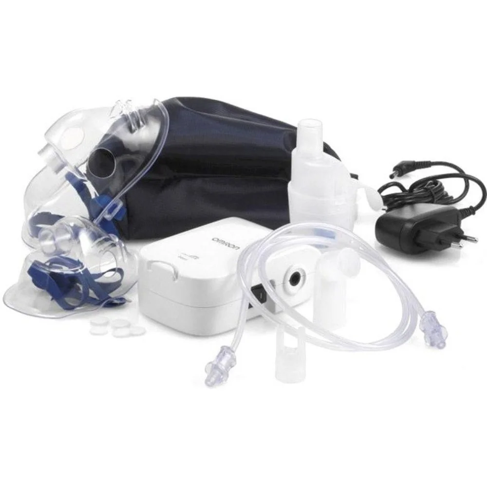 Ингалятор компрессорный Omron модель NE-C803 (NE-C803-Е) с принадлежностями №1