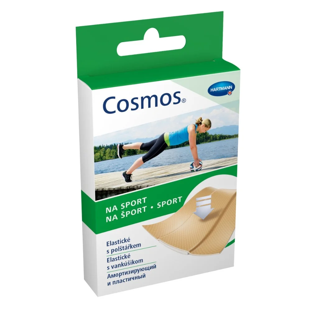 Пластырь Cosmos Sport (спорт) нестерильн. 1,9см 7,2см №20