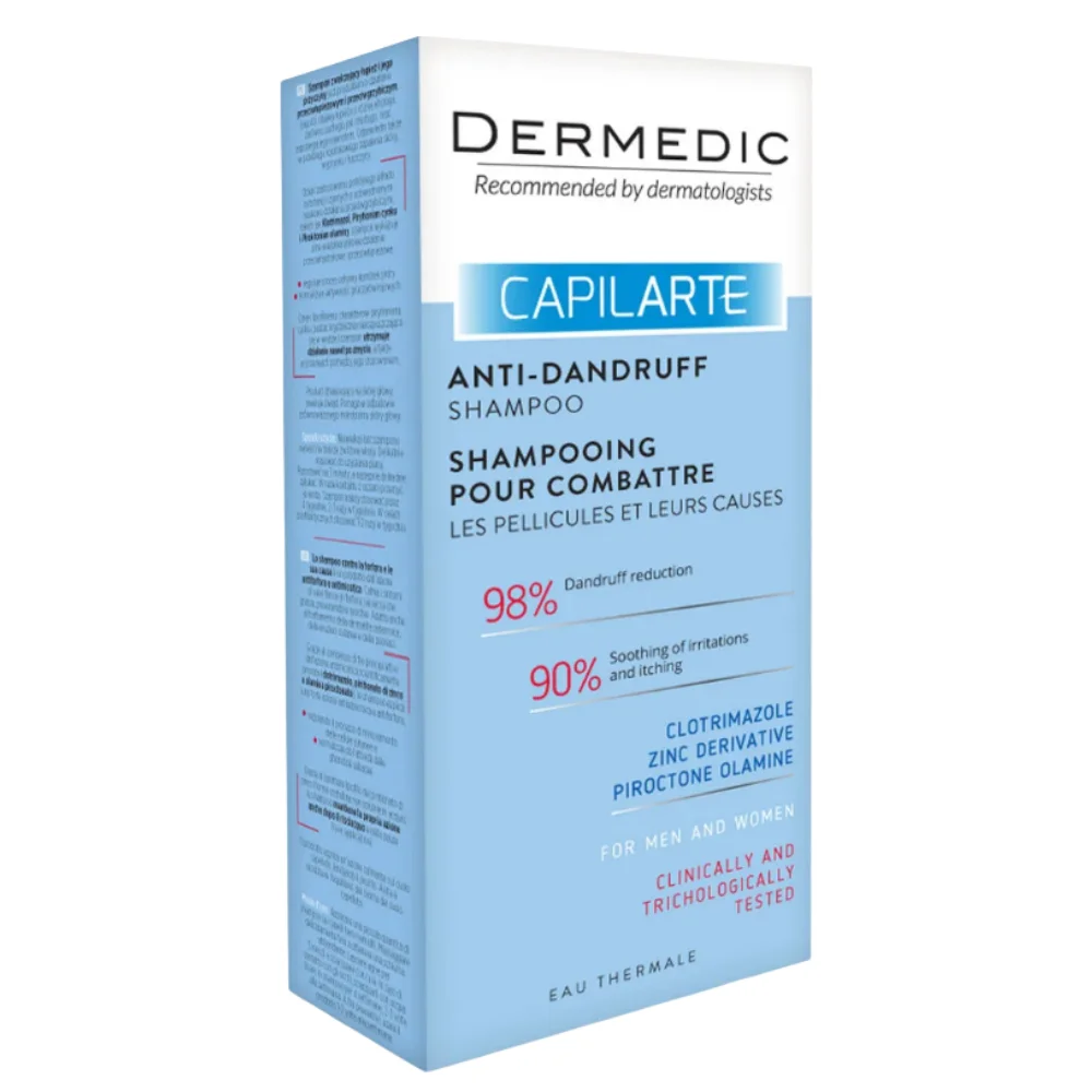 Шампунь Dermedic Capilarte против перхоти 300мл №1