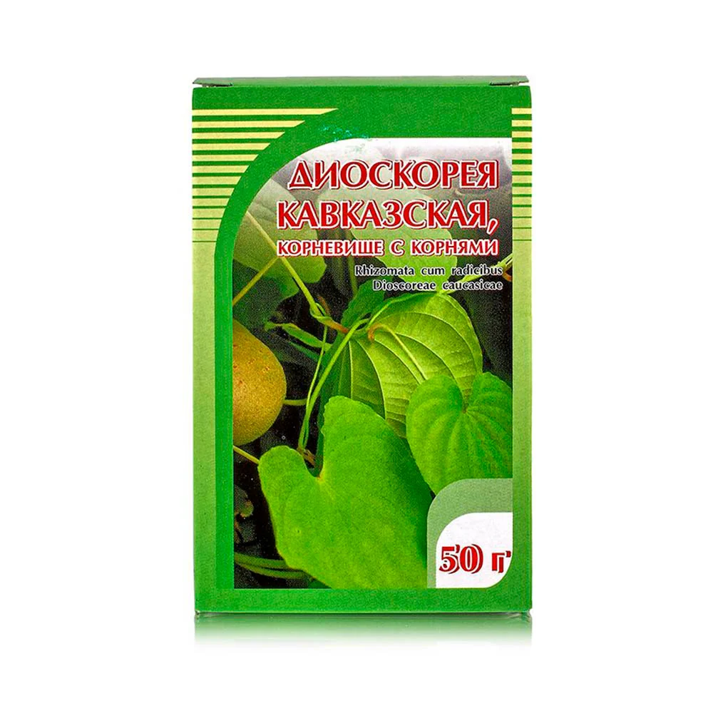 Диоскорея кавказская, корневище с корнями БАД 50г упаковка №1