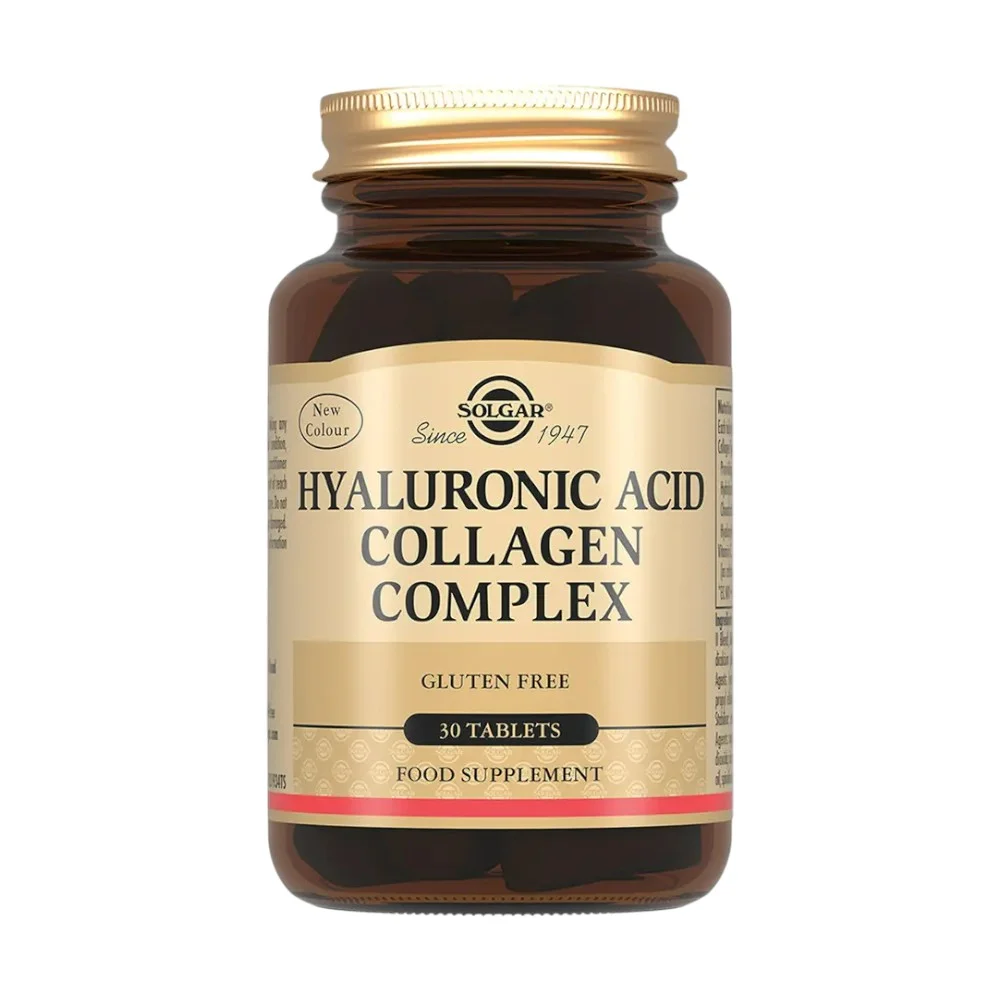 Комплекс коллагена и гиалуроновой кислоты "Solgar" БАД таблетки флакон №30