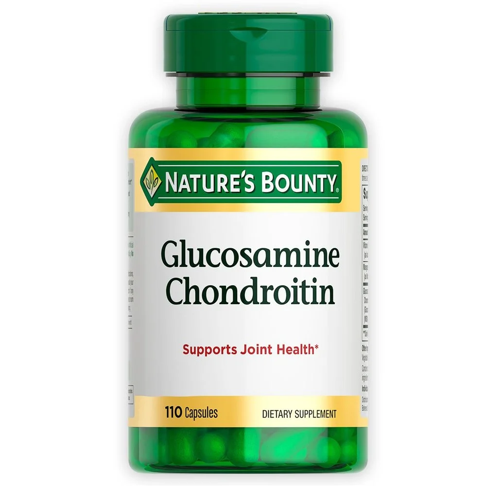 Глюкозамин-Хондроитин "Naturе's Bounty" БАД капсулы флакон №110