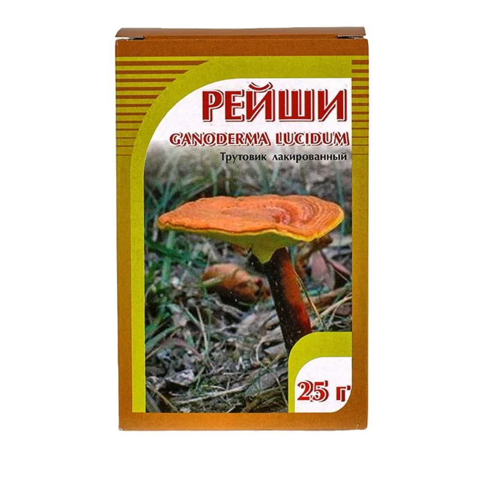 Рейши, Ganoderma lucidum БАД 25г упаковка №1