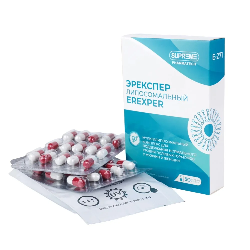 Эрекспер E-271 БАД капсулы упаковка №30