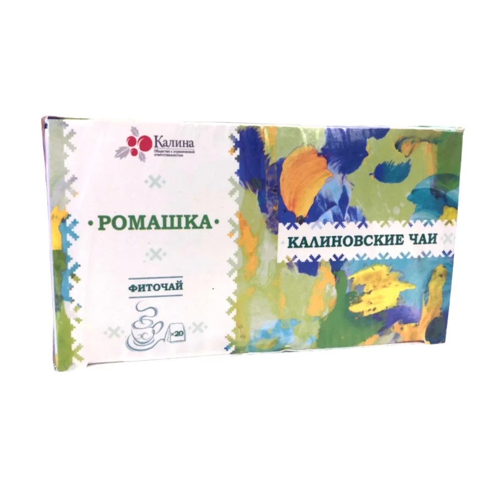 Ромашка фиточай Калиновские чаи 1,5г фильтр-пакет №20