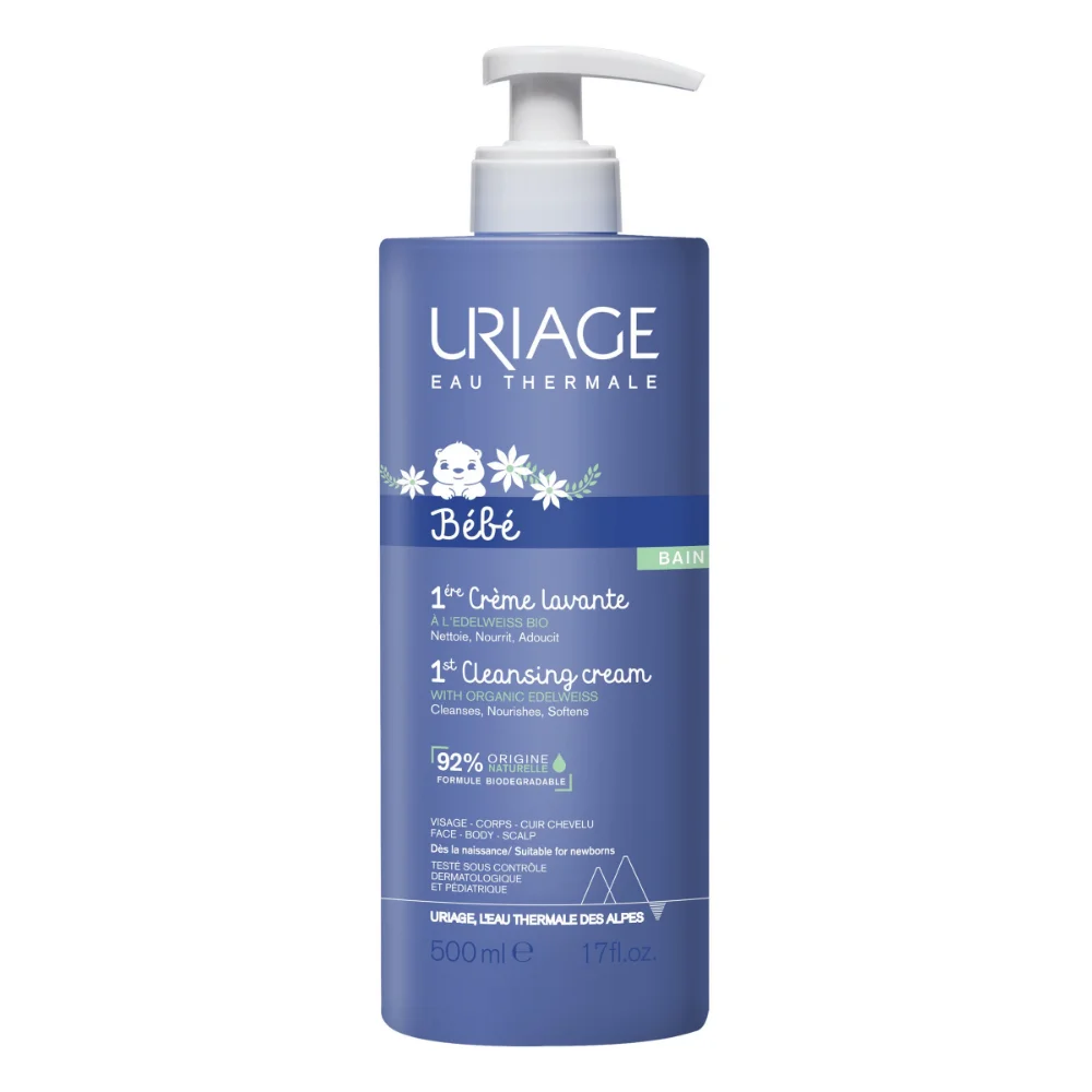 Крем URIAGE первый очищающий пенящийся/Bebe 1Ere Creme Lavante 500мл №1