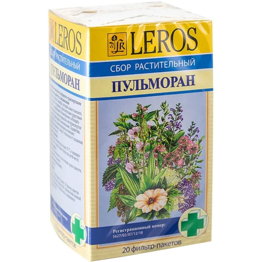 Пульморан лек. сырье 1,5г фильтр-пакет №20