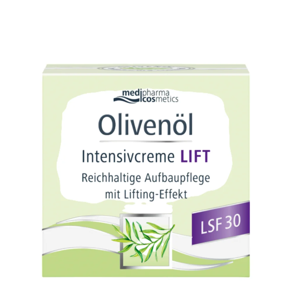 Крем для лица "medipharma cosmetics" Olivenol интенсив LIFT дневной SPF 30 50мл №1