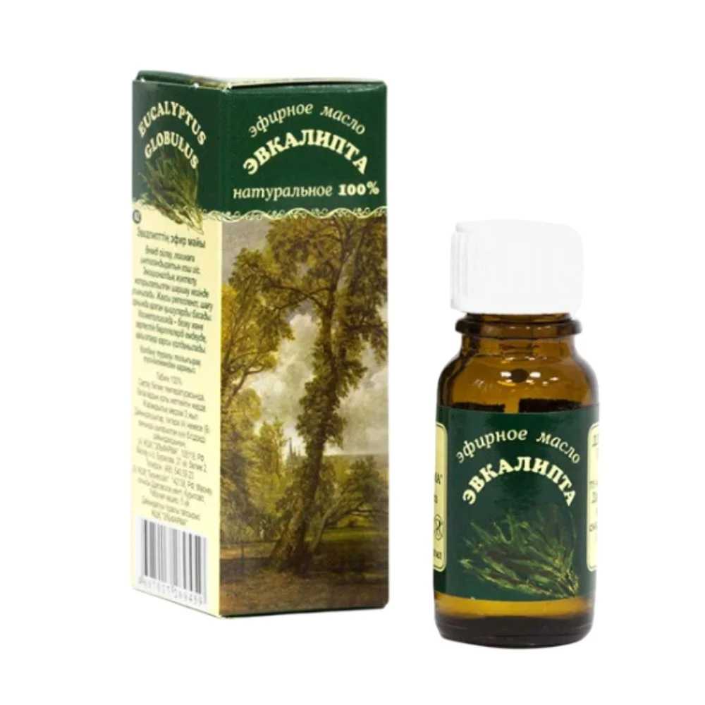 Масло косметическое эфирное эвкалипт 10мл флакон №1