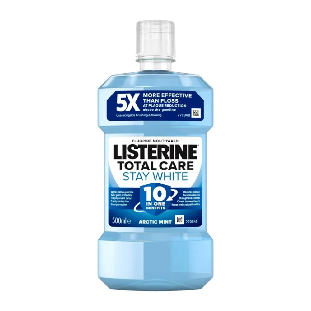 Ополаскиватель для полости рта Listerine Total Care Stay White 250мл №1