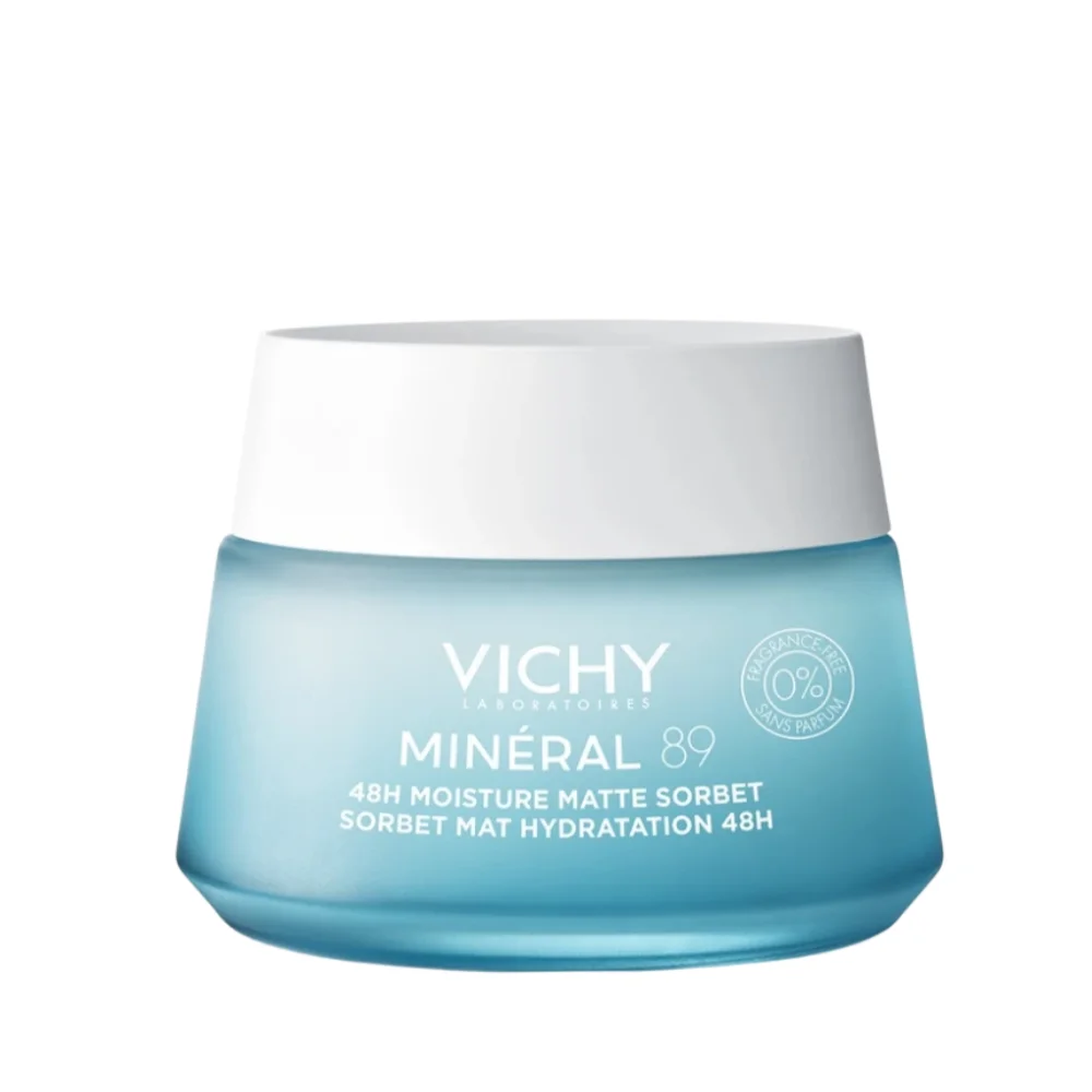 Гель-сорбет Vichy "Mineral 89" матирующий для лица с увлажнением 48ч 50мл №1