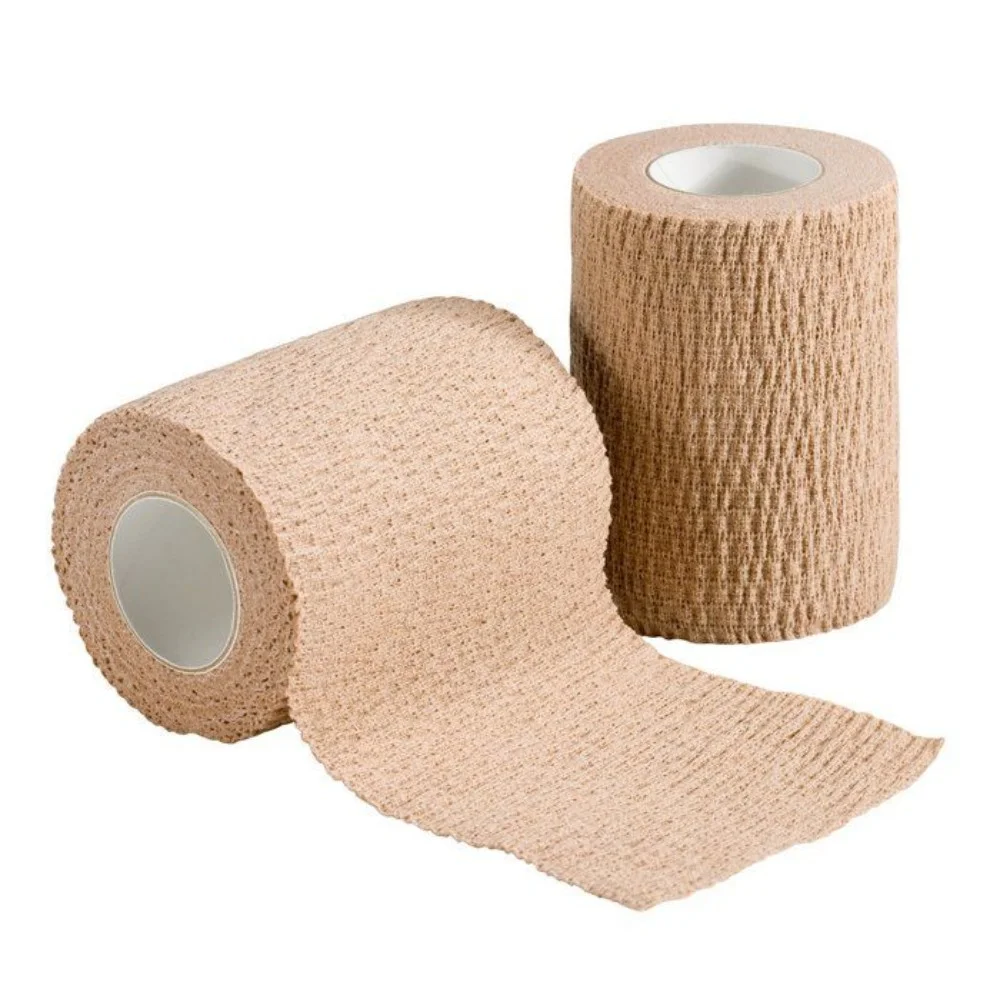 Бинт эластичный компрессионный когезивный нетканый 7,5см 4,5м №1