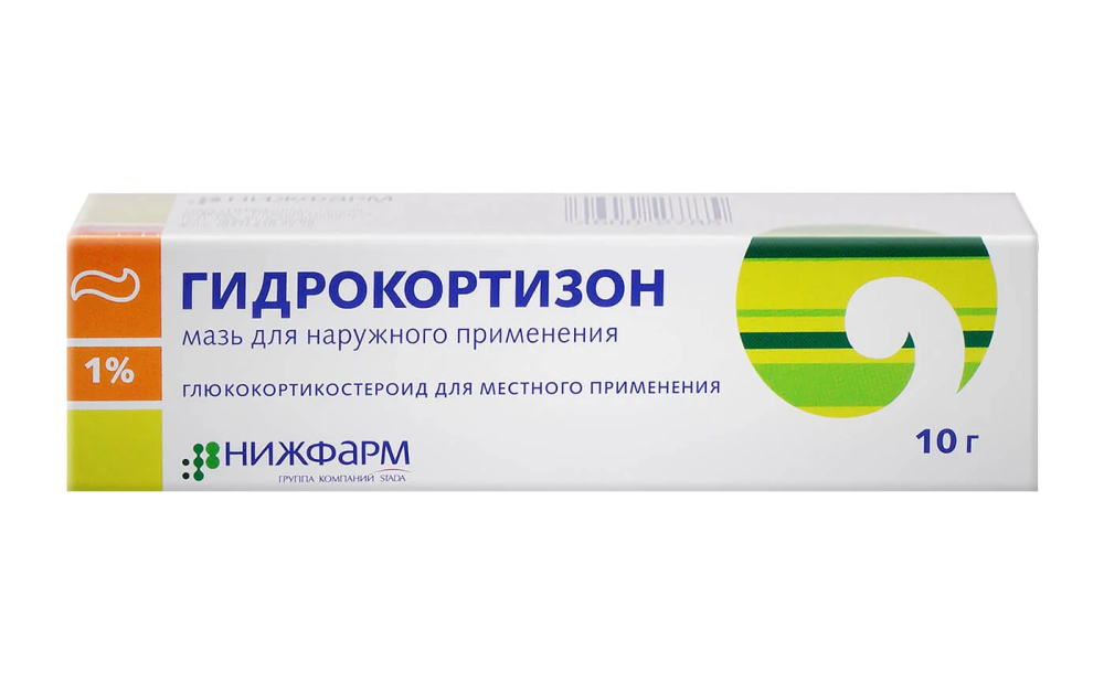 Гидрокортизон мазь для наруж. прим. 10мг/г 10г туба №1