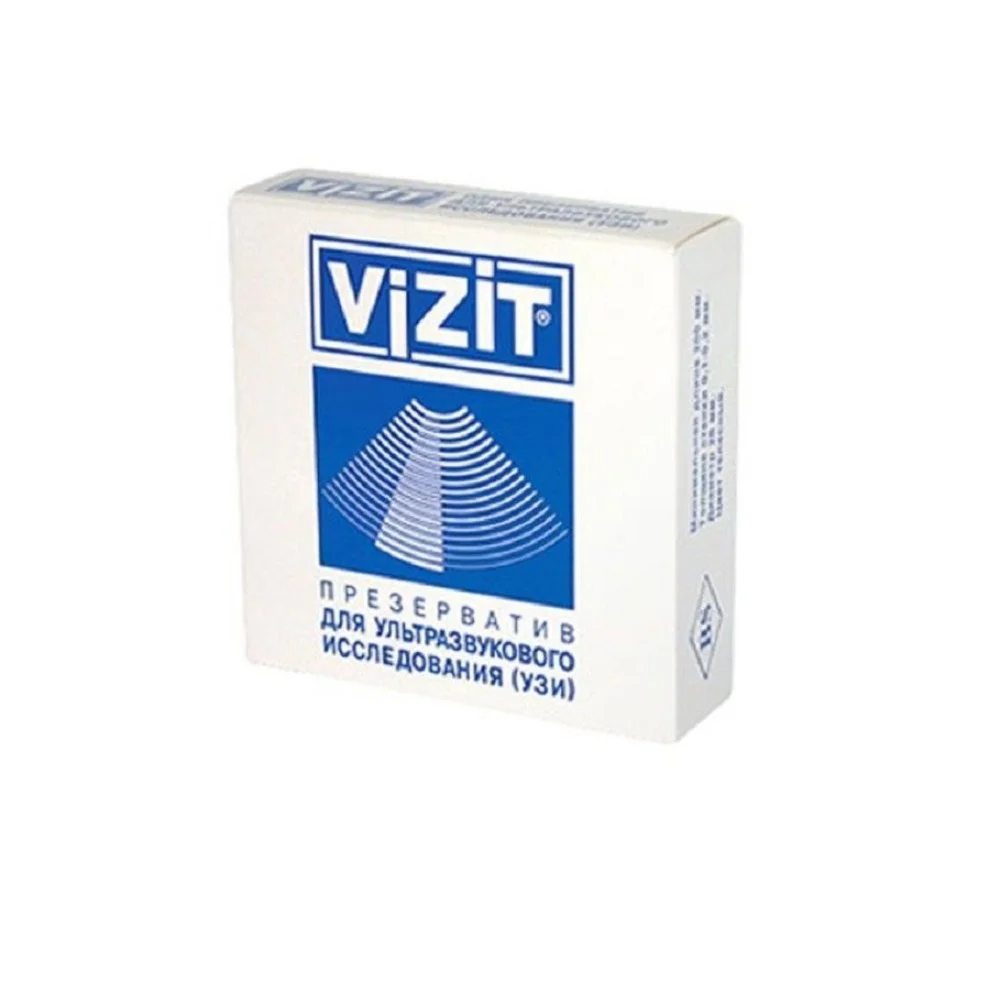 Презерватив для ультразвуковых исследований Vizit инд. упаковка №1