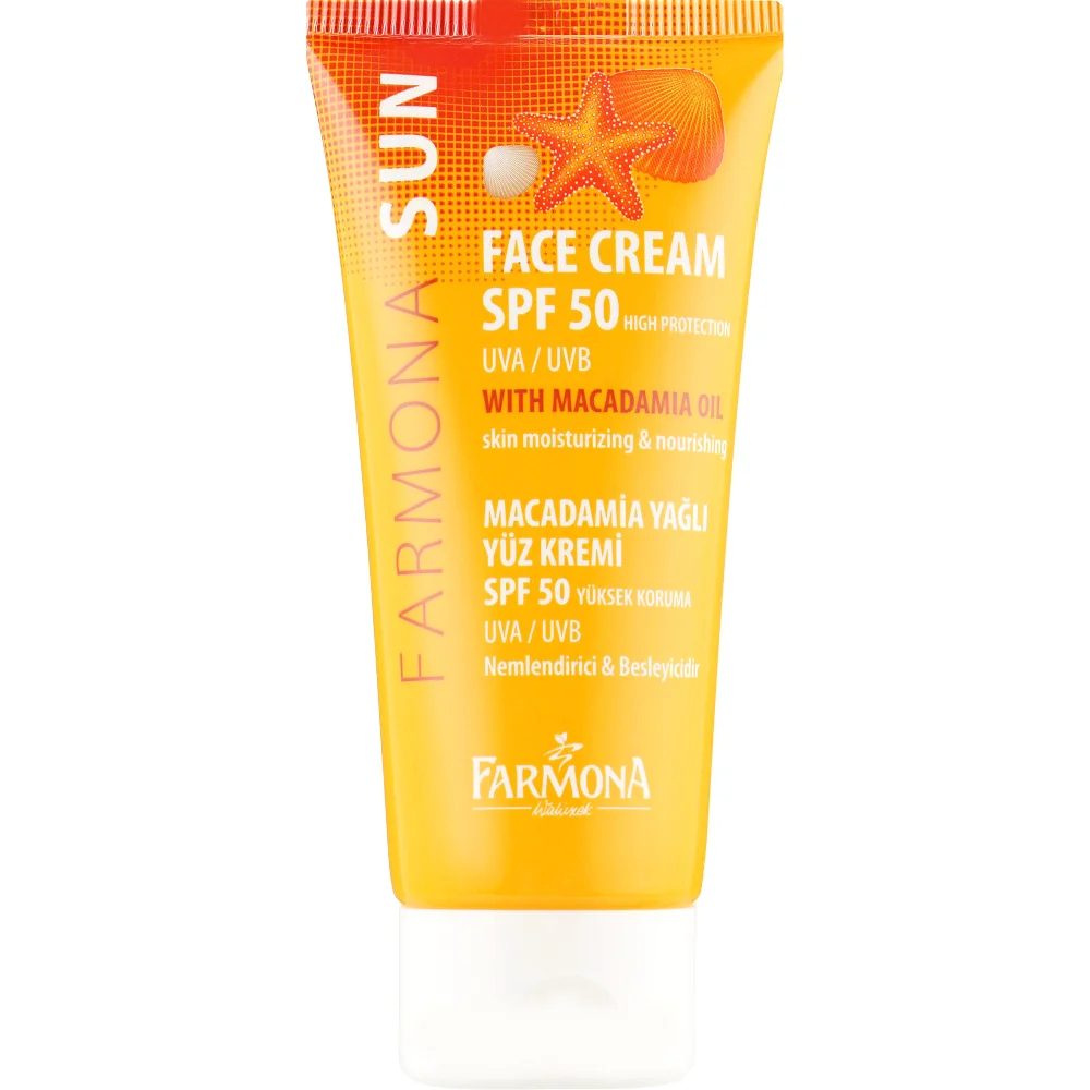 Крем Farmona SUN с маслом макадамии SPF 50 50мл №1