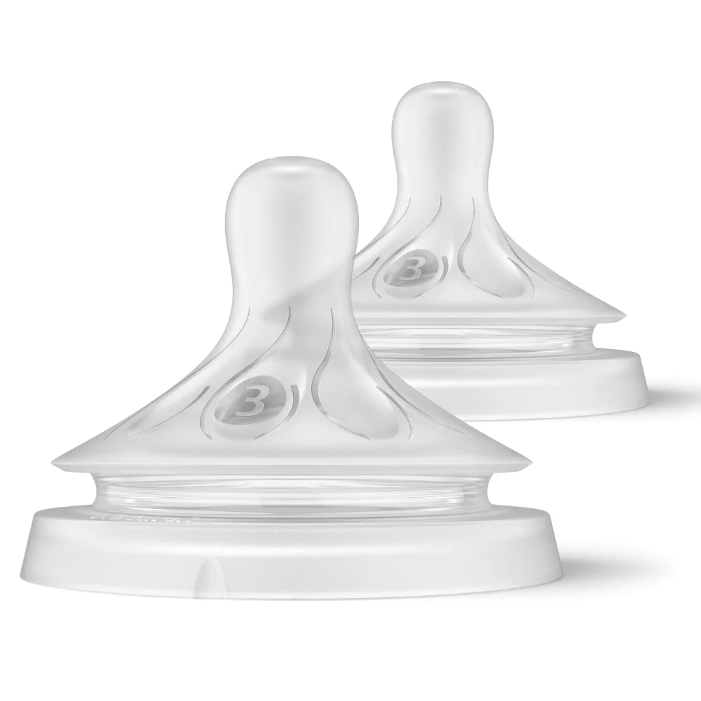 Соска Avent Natural Response силиконовая 1 мес.+, поток 3/6, SCY963/02, 87303 №2