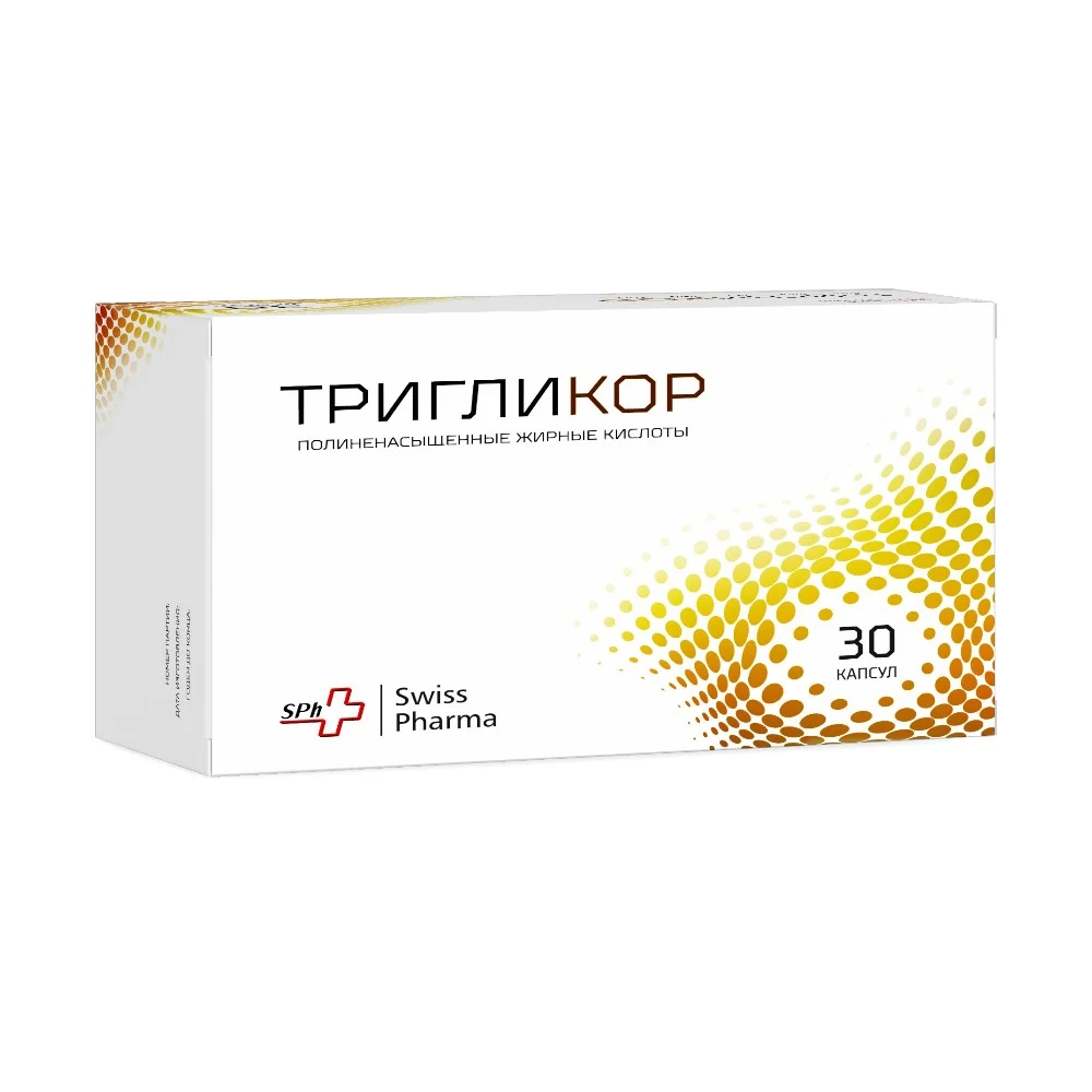 ТриглиКор БАД капсулы упаковка №30
