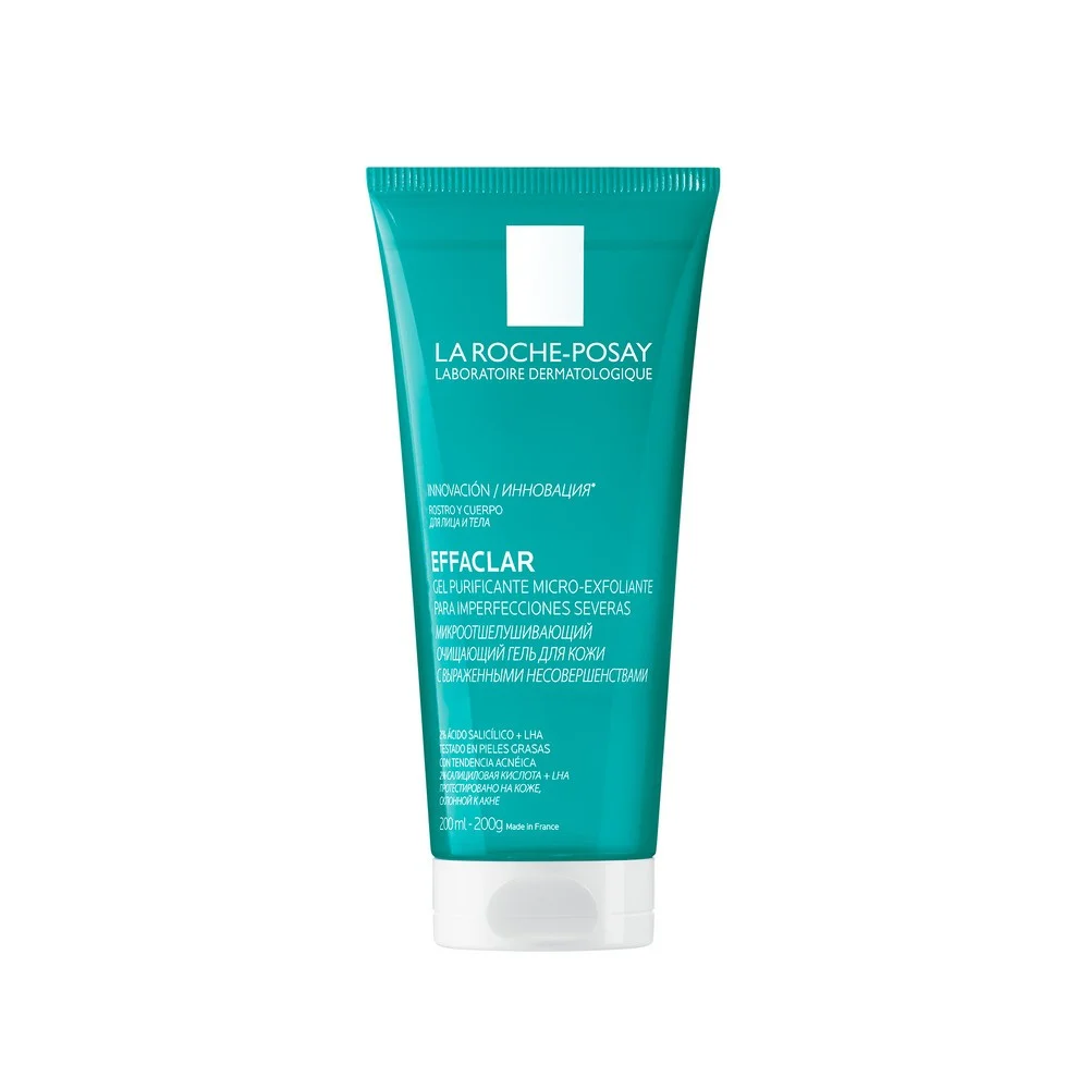 Гель La Roche-Posay "Effaclar" очищающий микроотшелушивающий для кожи с выраженными несовершенствами 200мл №1