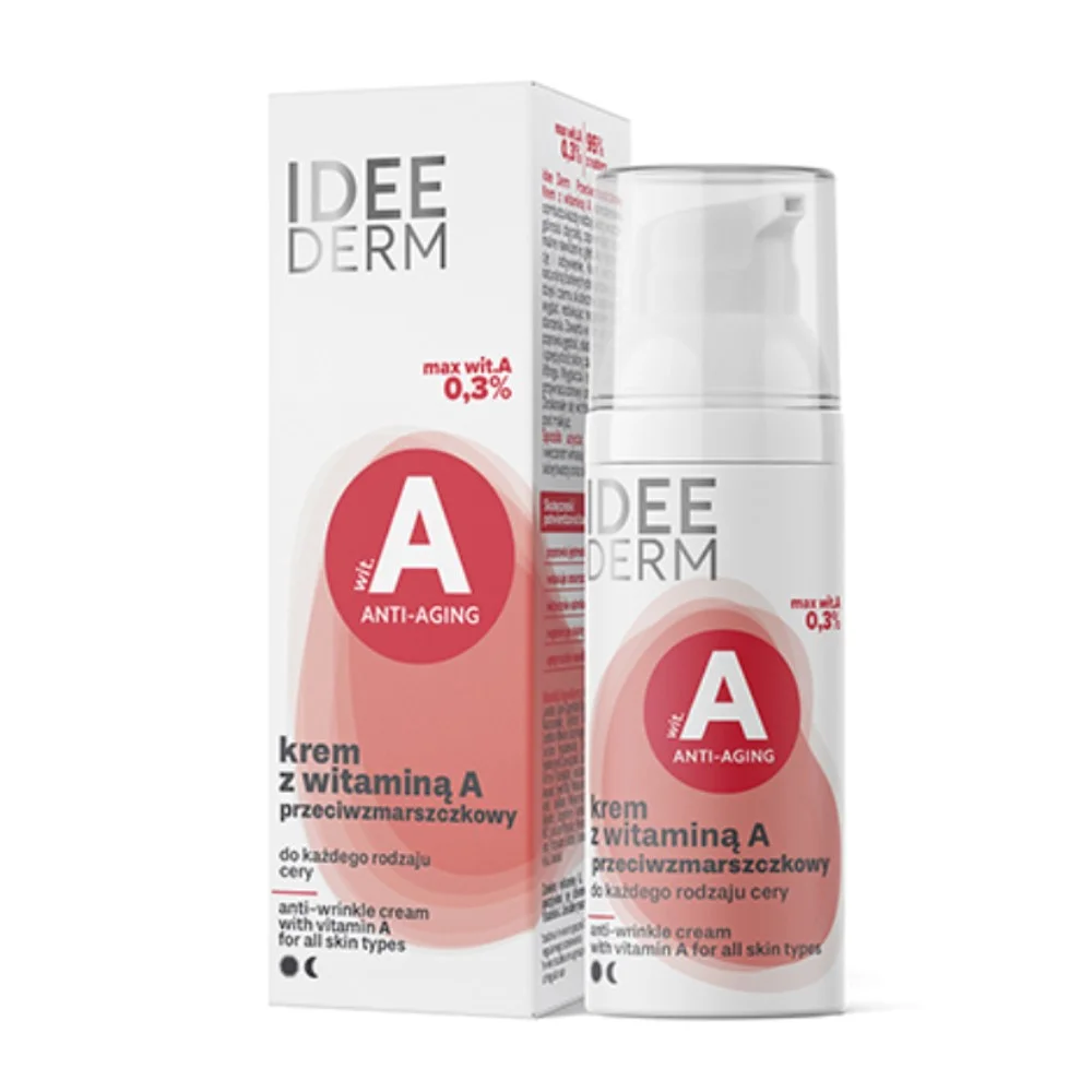 Крем для лица Idee Derm против морщин с витамином А 50мл №1
